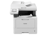 Impresora multifunción láser - Brother MFC-L5710DW, Monocromo, Red cableada y WiFi, Blanco