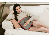 Almohadilla eléctrica - Daga 16872 Confort, 5 Niveles, Para todo el cuerpo, Apagado, Gris, Rojo