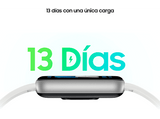 Smartwatch - Samsung Galaxy Fit3, 40mm, 256GB, RAM 16GB, 1.6 AMOLED, IP68, FreeRTOS, BT 5.3, hasta 13h, Silver