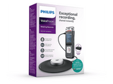 Grabadora de voz - Philips DVT8115, 8 GB, Grabación de 360°, Batería recargable, Con App, Antracita