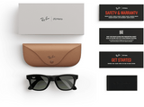 Gafas IA - Ray-Ban Meta, Wayfarer, Negro brillante, Verde G15