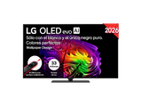 TV OLED 55 - LG OLED55G66LS, OLED 4K, Procesador Inteligente α11 AI Processor 4K Gen3, Smart TV, DVB-T2 (H.265), Gallery Design, Negro