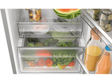 Frigorífico combi - Bosch KGN39VIBT, No Frost, 203 cm, 363 l, Cajón VitaFresh XXL, SuperCongelación, Inox antihuellas