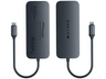 Hub USB/Concentrador - Hyper HD4004GL, 8 puertos, HDMI 4K, USB-C, USB-A, microSD, SD, Azul noche