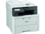 Impresora multifunción - Brother DCPL3560CDW, Láser, 26 ppm a color y monocolor, WiFi, Doble cara, Gris
