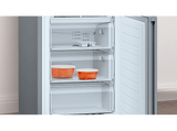 Frigorífico combi - Balay 3KFD565NI Cristal, No Frost, 186 cm, 326 l, Cajón ExtraFresh, Super congelación, Negro