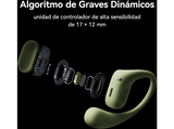 Auriculares conducción de aire - Huawei FreeArc, Supraaurales, Bluetooth, 28h Autonomía, Negro