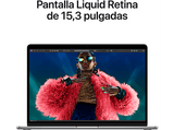 Apple MacBook Air (2024), 15,3, Chip M3, GPU de 10 núcleos, 16 GB RAM, 512GB de SSD, Teclado Magic Keyboard Touch ID, macOS, Gris espacial