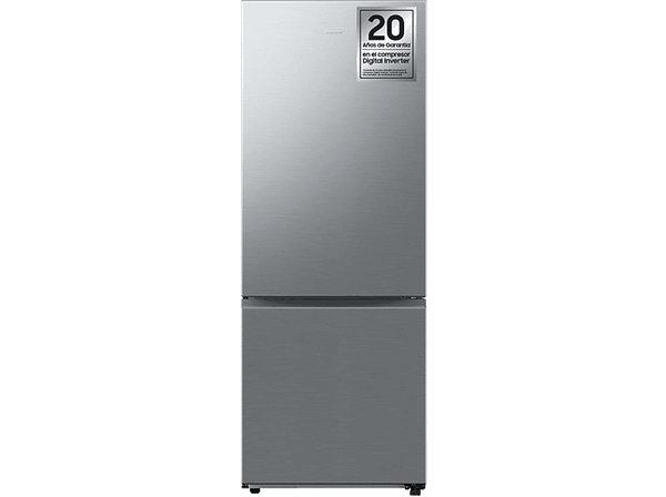 Frigorífico combi - Samsung RB53DG703CS9EF, 203 cm, 538 l, Ancho especial 75.9 cm, Metal Cooling, Twin Cooling Plus™, Inox