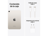 Apple iPad mini (2024), 256 GB, Blanco estrella, WiFi, 8.3, Chip A17 Pro, iPadOS
