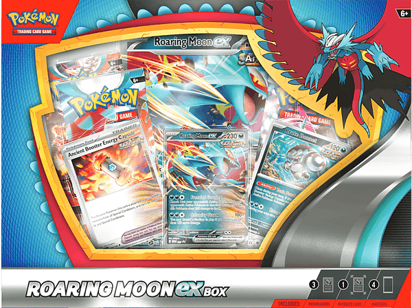 Juego - Magicbox Pokémon Iron Valiant/Roaring Moon Ex Box 120348