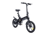 Bicicleta urbana - smartGyro Ebike Soho 16, Potencia Nominal 250W, Velocidad máx. 25 km/h, Auton. 60km, Suspensión Trasera, Display frontal LCD, Gris
