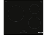 Placa inducción - Bosch PUC611BB5E, 3 zonas, Negro