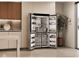 Frigorífico americano - Haier Horizon HCR59F18DNMM, No Frost, 183 cm, 706 l, Magic Zone, ABT Pro, Inox