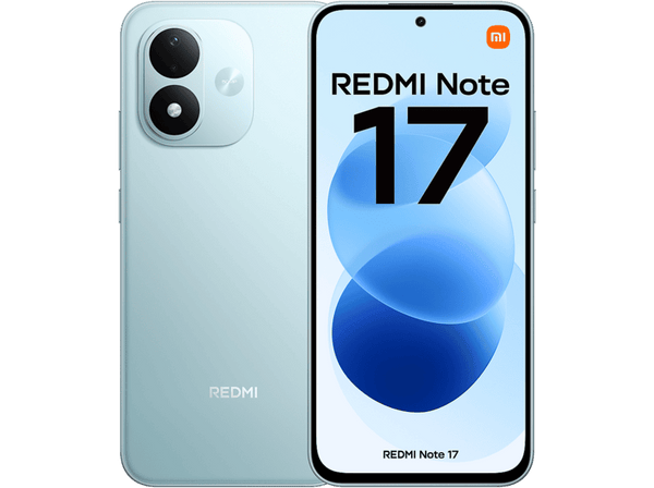 Xiaomi Redmi Note 17, Azul, 128GB, 4GB RAM, 6.99" AMOLED, Snapdragon 6s 4G Gen 2, 7700 mAh
