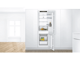 Frigorífico combi integrable - Bosch KIV86VSE0, 35dB, No Frost, 277l, VitaFresh XXL, BigBox, 177.20cm, Blanco