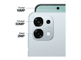 Móvil - OPPO A6 Pro 5G, Lunar Titanium, 256GB, 8GB RAM, 6.57 AMOLED, Mediatek Dimensity 6300 (6nm), 6.500mAh, IP69, Pantalla AMOLED 120 Hz