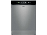 Lavavajillas - Haier XF 6C4F1X, 16 servicios, 10 programas, 60 cm, Apertura automática, Tercera bandeja, Inox