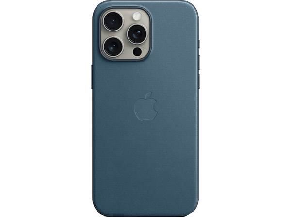 APPLE Funda de trenzado fino con MagSafe para el iPhone 15 Pro Max, Azul pacífico