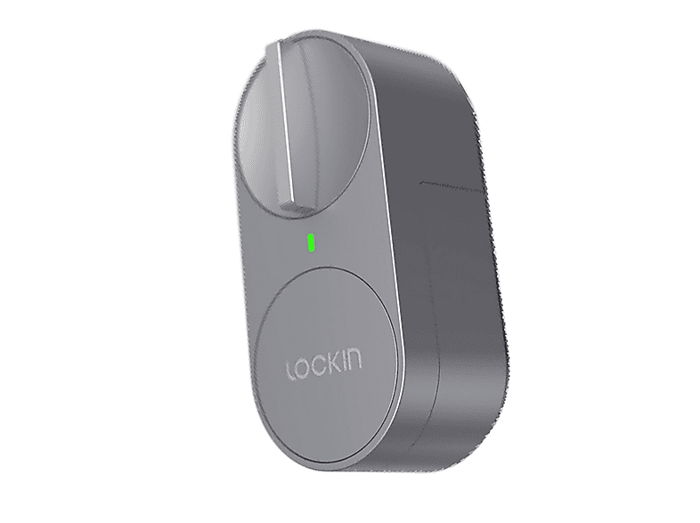 Cerradura electrónica - Muvit IO  Pack retrofit DIY Inteligente + Teclado dactilar + Bridge, WiFi, Bluetooth Gris