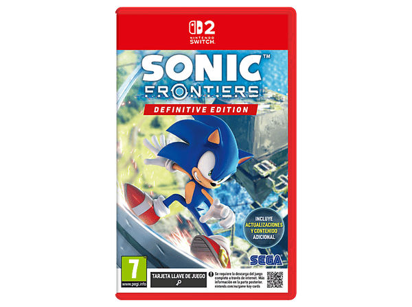 Nintendo Switch 2 Sonic Frontiers Definitive Edition