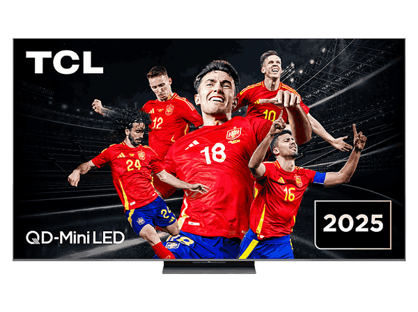 TV QD-Mini LED 75" - TCL 75C8K, UHD 4K, TSR AiP, Smart TV, Google TV, Audio Bang & Olufsen, 144 Hz