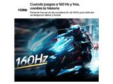 Monitor gaming - LG UltraGear™ 34G600A-B, 34 WQHD, 160 Hz, 1 ms, VA curvo 1800R, 2x HDMI, Altavoces incorporados, Morado grisáceo