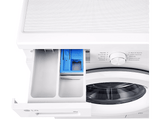 Lavadora carga frontal - LG F4X1008NWH, 8 kg, 1400 rpm, 10 programas, Steam™, ThinQ™, Blanco