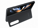 Funda móvil - Samsung, Para Galaxy Z Fold4, Con soporte, Negro