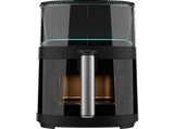 Freidora de aire - Cecotec Cecofry Neon 5000, 1500 W, 5L, Ventana, Auto-dosificador de agua,  Pulveriza automáticamente, 10 menús, Black