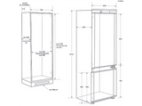 Frigorífico combi - Haier HBW7518C, TNF Duo Cooling, Humidity Control System, Super Freezing, 177 cm, 268 l, Blanco