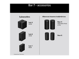 Barra de sonido - Sony BRAVIA Theatre Bar 7, Dolby Atmos, 9 altavoces, WiFi, Bluetooth, 360 Spatial Sound Mapping, 405 W, Apple Airplay, HT-A7100