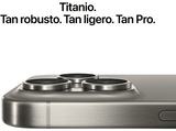 Apple iPhone 15 Pro, Titanio Negro, 1 TB, 5G, 6.1  Pantalla Super Retina XDR, iOS, Chip A17 Bionic
