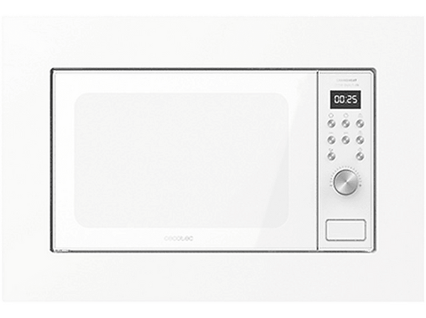 Microondas integrable - Cecotec GrandHeat 2000 Built-in-White 127591