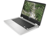 Convertible 2 en 1 - HP Chromebook x360 14a-ca0036ns, 14 Full HD, Intel® Pentium® Silver N5030, 8GB RAM, 64GB eMMC, UHD 605, Chrome OS, Plata