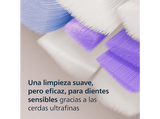 Recambio para cepillo dental - Philips Sensitive HX6054/87, Philips Sonicare, 4 Cabezales de recambio, Control antiplaca, S2 Sensitive, Blanco
