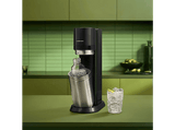 Máquina gasificadora de agua - SodaStream Duo Starter Pack, Conexión rápida de CO2 (Quick Connect), 2 Botellas, 3 niveles gasificación