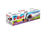 Kart eléctrico - Youin SC1006, Velocidad máx. 5km/h, Carga máx. 30 kg, Ruedas 7.8, Plegable, 2h Autonomía, Para niños de entre 3 y 6 años, Rojo