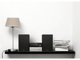 Microcadena - Philips TAM3205/12, 18 W, Bluetooth, USB, MP3, Woofer 3, Display LED, Negro/Plata