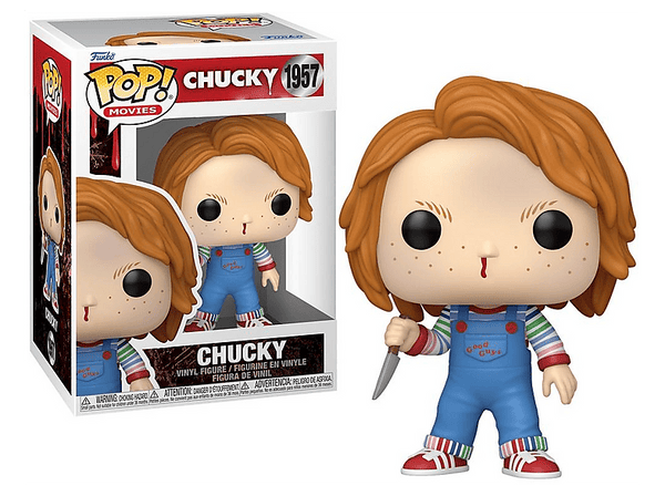 Figura Funko Pop! - Movies: Chucky - Chucky, 9 cm, Vinilo