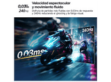 Monitor gaming - LG UltraGear™  27GX704A-B, 27 QHD, 240 Hz, 0.03 ms, OLED, IPS, HDR10, Altura Ajustable, Morado Grisáceo