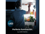 Frigorífico dos puertas - Cecotec Bolero CoolMarket 2D 261 White E, Capacidad 261 L, Modo Fast Freezing, LED interior, Clase energética E, White