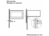 Microondas con grill integrable - Balay 3CG4175G3, 900 W, 5 niveles, 25 l, Limpieza Hidrolítica, Control deslizante, Negro Grafito