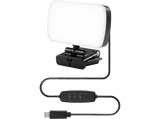 Lámpara - Isy IVL-1000, 7W, USB-A, Brillo Ajustable, Negro