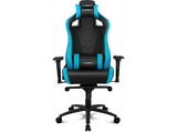 Silla gaming - Drift DR500BL, Reposabrazos 4D, Cojín cervical y lumbar, Reclinable, Giratorio