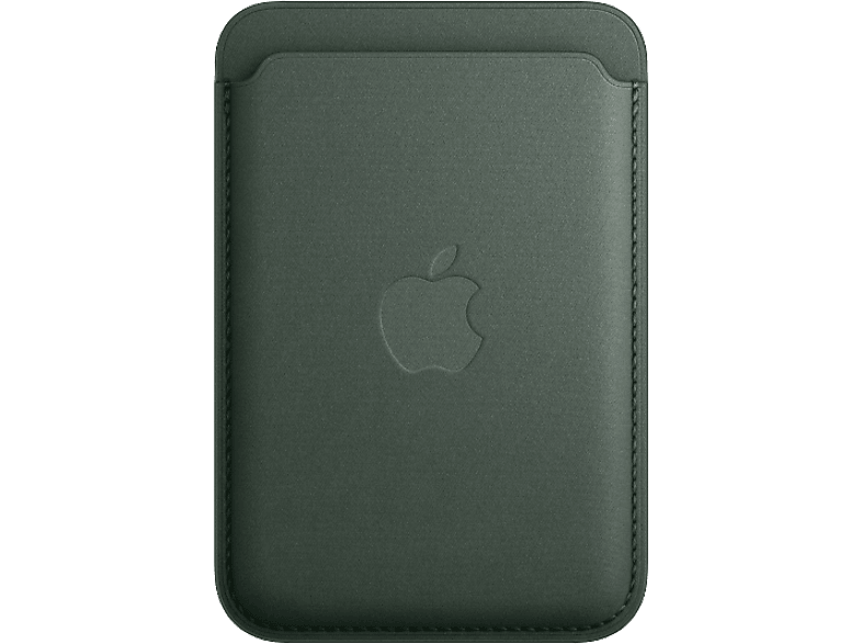 APPLE Cartera de trenzado fino con MagSafe para el iPhone, Verde perenne