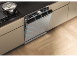 Lavavajillas - Whirlpool W8F HS61X, 15 servicios, 8 programas, 60 cm, MaxiSpace Tub, SpaceClean Rack, Tecnología 6th Sense, Inox