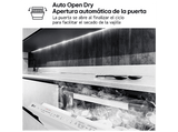 Lavavajillas - LG DF375HVS, 14 servicios, 10 programas, 60 cm, LED táctil, Tercera bandeja, TrueSteam™, QuadWash™, Inox antihuellas