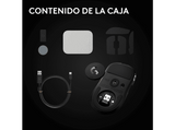 Ratón gaming - Logitech G Pro X3 Superstrike, Inalámbrico, 48.000ppp, Sensor Hero 2, Lightspeed-BT, Sistema respuesta háptica, 135hrs, PC-Mac, Negro