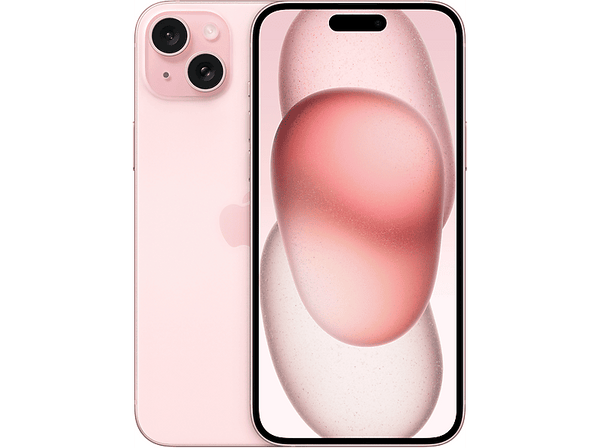 Apple iPhone 15 Plus, Rosa, 128 GB, 5G, 6.7 " Pantalla Super Retina XDR, Chip A16 Bionic, iOS